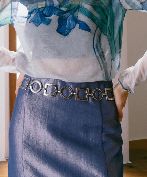 SYKIA（シキア）の「Geometric Chain Belt（ベルト）」 - WEAR