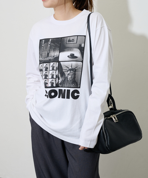 JOURNAL STANDARD（ジャーナルスタンダード）の「LIFE ロンT（Tシャツ/カットソー・レディース・ホワイト/ベージュ・FREE）」の10枚目の写真