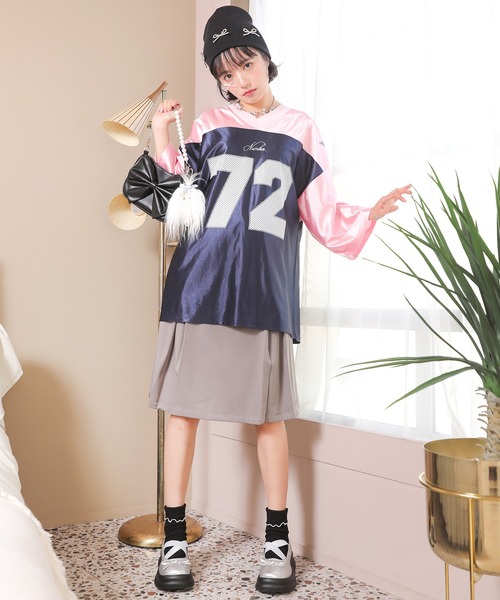 SPINNS（スピンズ）の「リボンシングルビーニー（ニットキャップ/ビーニー・レディース・ブラック/ホワイト/グレー・ONESIZE）」の7枚目の写真