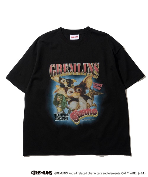 ADPOSION(アドポーション)の「【GREMLINS / グレムリン】ヴィンテージヒップホップ風フォトプリントTシャツ(Tシャツ/カットソー・メンズ・チャコールグレー/ホワイト×ブラック/ブラック/ホワイト・MEDIUM/LARGE/X-LARGE)」の11枚目の写真
