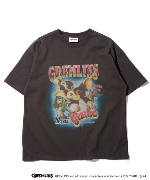 ADPOSION(アドポーション)の「【GREMLINS / グレムリン】ヴィンテージヒップホップ風フォトプリントTシャツ(Tシャツ/カットソー・メンズ・チャコールグレー/ホワイト×ブラック/ブラック/ホワイト・MEDIUM/LARGE/X-LARGE)」の13枚目の写真