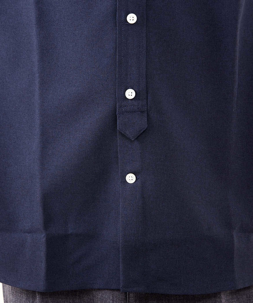 MEN'S MELROSE（メンズメルローズ）の「ウーリースタンダードレギュラーカラーシャツ（シャツ/ブラウス・メンズ・ネイビー/チェック/ホワイト・3/4/2）」の9枚目の写真