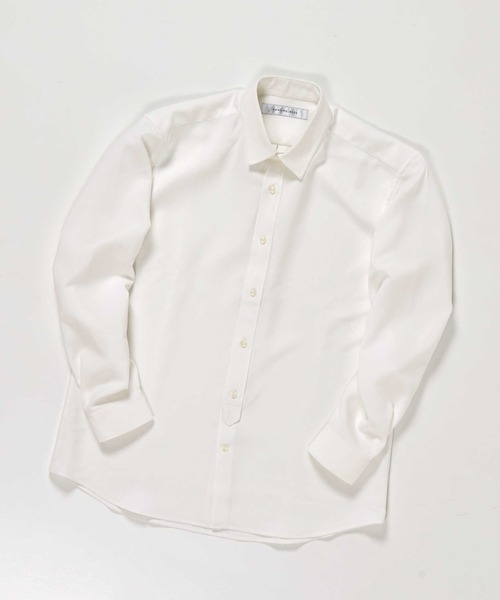 MEN'S MELROSE（メンズメルローズ）の「ウーリースタンダードレギュラーカラーシャツ（シャツ/ブラウス・メンズ・ネイビー/チェック/ホワイト・3/4/2）」の11枚目の写真