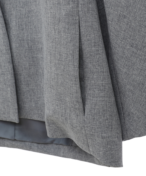 Tiara（ティアラ）の「ノーカラージャケット（ノーカラージャケット・レディース・ブラック/ブルー/グレイッシュベージュ・2/3）」の7枚目の写真