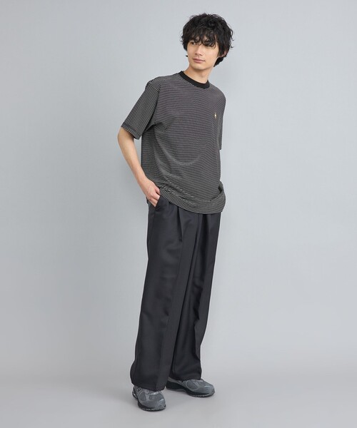 coen(コーエン)の「USAコットンワンポイントベア刺繍Tシャツ(Tシャツ/カットソー・メンズ・ブラック/その他1/その他2/ホワイト・S/M/L/XL)」の8枚目の写真