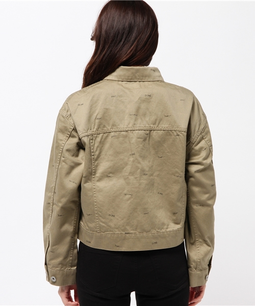 JOURNAL STANDARD(ジャーナルスタンダード)の「プリントウェポン ショートGジャン#(ブルゾン・レディース・ベージュ・FREE)」の4枚目の写真