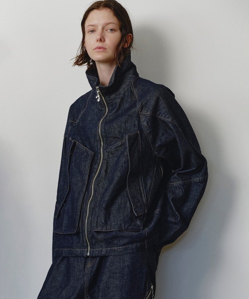 Jieda（ジエダ）の「DENIM DRAPING JACKET（デニムジャケット）」 - WEAR