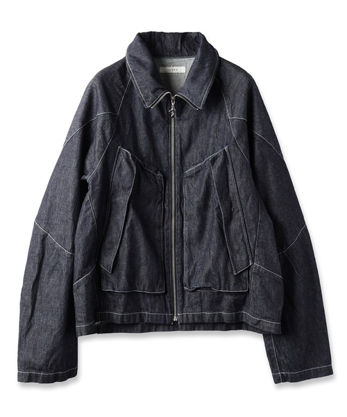 Jieda（ジエダ）の「DENIM DRAPING JACKET（デニムジャケット）」 - WEAR