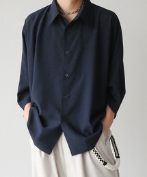 NILWAY | ケアフリーサマーオーバーサイズドルマンレギュラーカラーシャツ(シャツ/ブラウス)