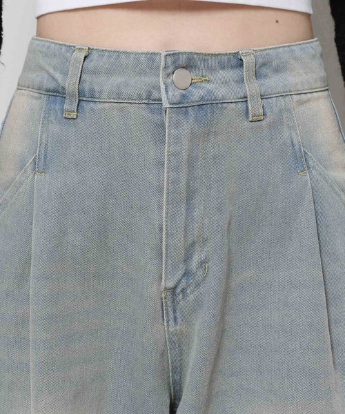 3.3 Field Trip （3.3フィールドトリップ）の「3.3 Field Trip／カーブデニムパンツ 2103089（デニムパンツ・レディース・ブルー/ブラック・MEDIUM/LARGE）」の4枚目の写真