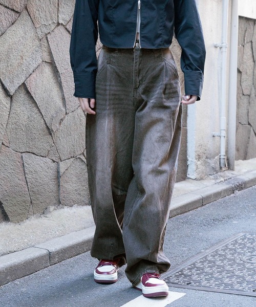 3.3 Field Trip （3.3フィールドトリップ）の「3.3 Field Trip／カーブデニムパンツ 2103089（デニムパンツ・レディース・ブルー/ブラック・MEDIUM/LARGE）」の20枚目の写真