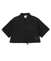 X-girl | DRAWSTRING CROPPED SHIRT(シャツ/ブラウス)