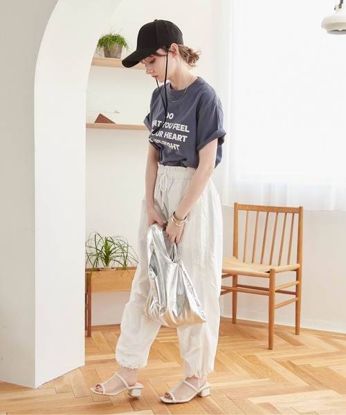 ANGIE（アンジー）の「ナイロンCAP（キャップ・レディース・ブラック/ベージュ/ライトグレー・FREE）」の11枚目の写真