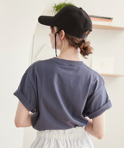 ANGIE（アンジー）の「ナイロンCAP（キャップ・レディース・ブラック/ベージュ/ライトグレー・FREE）」の19枚目の写真