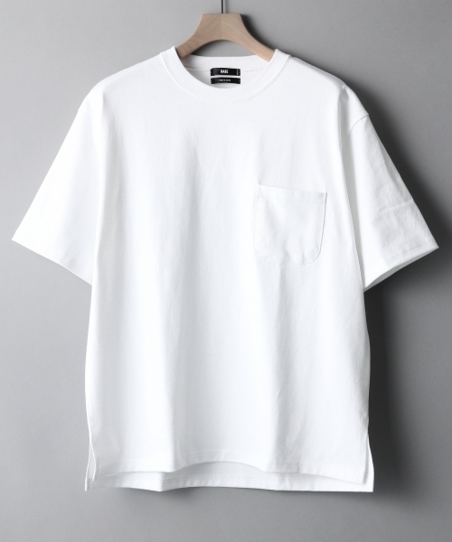 HARE（ハレ）の「ヘビーオンスポケットTEE(HARE)（Tシャツ/カットソー・メンズ・オフホワイト/ブラック/カーキ・MEDIUM/SMALL）」の2枚目の写真