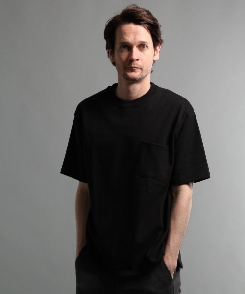 HARE（ハレ）の「ヘビーオンスポケットTEE(HARE)（Tシャツ/カットソー・メンズ・オフホワイト/ブラック/カーキ・MEDIUM/SMALL）」の13枚目の写真