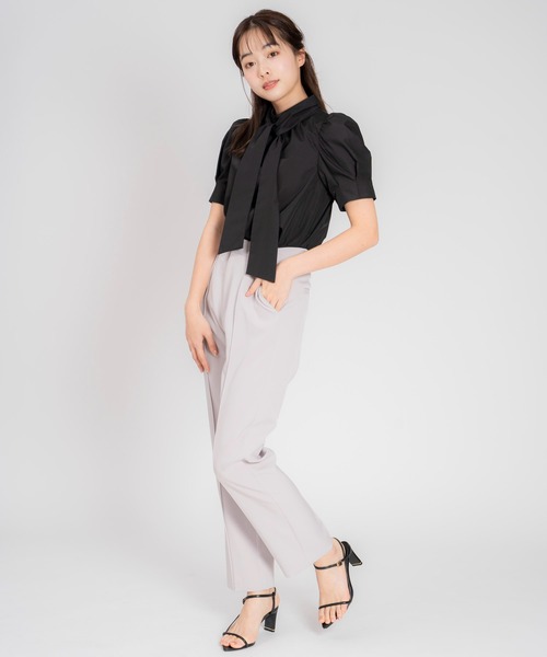 NOELA（ノエラ）の「ストレートパンツ（その他パンツ・レディース・ベージュ/ピンク/グレー・S/M）」の4枚目の写真