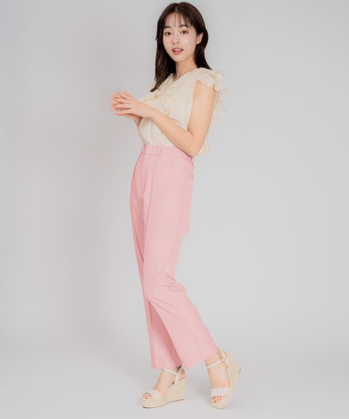 NOELA（ノエラ）の「ストレートパンツ（その他パンツ・レディース・ベージュ/ピンク/グレー・S/M）」の14枚目の写真