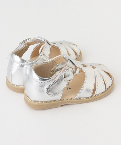 petit main（プティマイン）の「ハートサンダル（サンダル・キッズ・オフホワイト/ピンク/シルバー・14cm/13cm/17cm/16cm/15cm）」の5枚目の写真