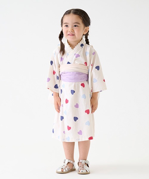 petit main（プティマイン）の「ハートサンダル（サンダル・キッズ・オフホワイト/ピンク/シルバー・14cm/13cm/17cm/16cm/15cm）」の21枚目の写真