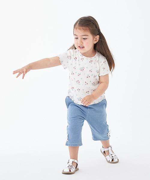 petit main（プティマイン）の「ハートサンダル（サンダル・キッズ・オフホワイト/ピンク/シルバー・14cm/13cm/17cm/16cm/15cm）」の20枚目の写真