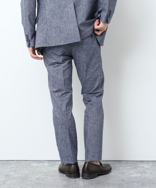 NOLLEY’S（ノーリーズ）の「《ビジカジ / セットアップ対応》COOLDOTS / クールドッツ パンツ（その他パンツ・メンズ・ブルー/チャコールグレー/ネイビー/インディゴブルー/ベージュ・S/M/L/XL）」の18枚目の写真