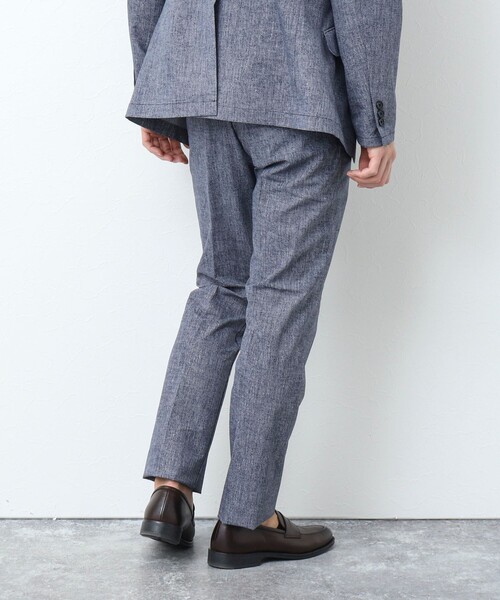 NOLLEY’S（ノーリーズ）の「《ビジカジ / セットアップ対応》COOLDOTS / クールドッツ パンツ（その他パンツ・メンズ・ブルー/チャコールグレー/ネイビー/インディゴブルー/ベージュ・S/M/L/XL）」の19枚目の写真