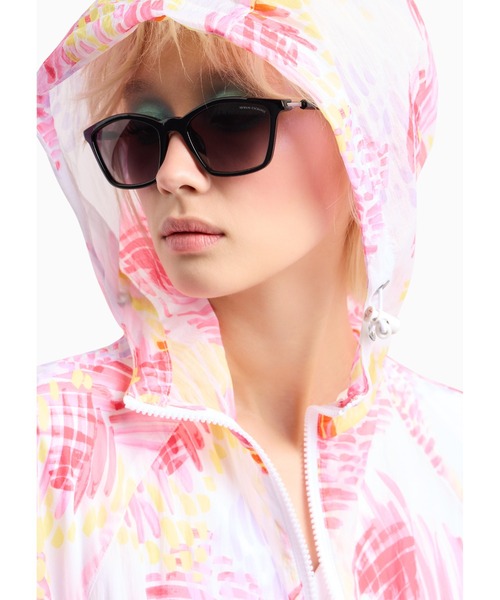 ARMANI EXCHANGE（アルマーニエクスチェンジ）の「【A|X アルマーニ エクスチェンジ】シアーナイロンジャケット（ナイロンジャケット・レディース・マルチ/ホワイト系その他・MEDIUM/SMALL/LARGE/X-SMALL）」の6枚目の写真