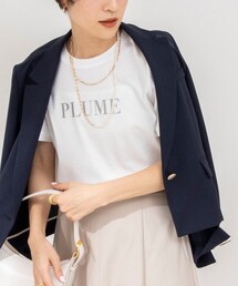 アルビニスタスムース ロゴTシャツ