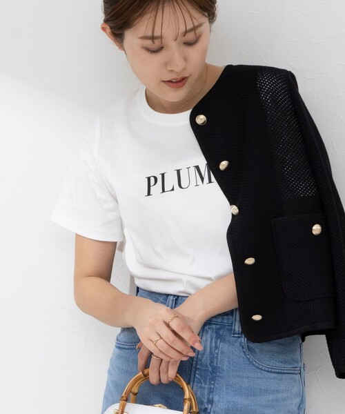NOLLEY’S Sophi（ノーリーズソフィ）の「アルビニスタスムース ロゴTシャツ（Tシャツ/カットソー・レディース・ホワイト系その他4/グレー/ホワイト・38）」の18枚目の写真