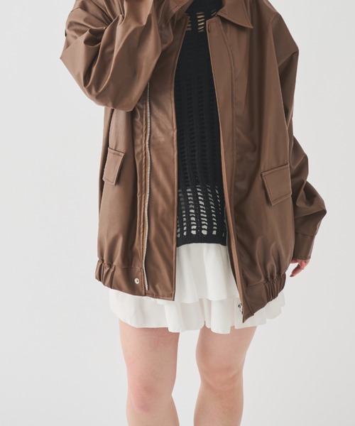 paravion（パラビオン）の「ティアードフリルショートパンツ（その他パンツ・レディース・ブラック/ホワイト・FREE）」の7枚目の写真