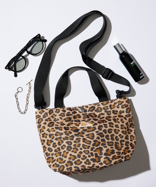 KELTY(ケルティ)の「【KELTY】MINI SHOULDER TOTE(ショルダーバッグ・メンズ・マルチ/オリーブ/ブラック/レオパード/タン/グレー・FREE)」の6枚目の写真