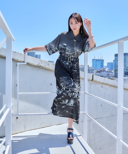 HARE（ハレ）の「yakeiガラワンピース(HARE)（ワンピース）」 - WEAR