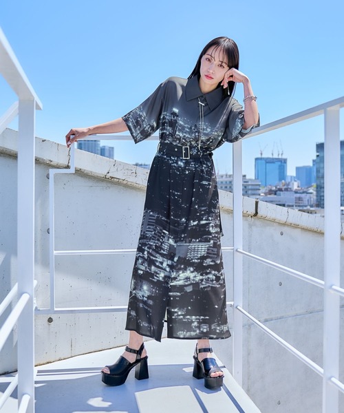 HARE（ハレ）の「yakeiガラワンピース(HARE)（ワンピース）」 - WEAR