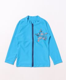 [ベビー][水着･スイム]アニマルスタープリントラッシュガード