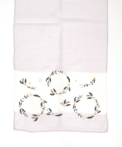 axes femme（アクシーズファム）の「サークルフラワー刺繍ストール（ストール/ショール・レディース・サックスブルー/グレイッシュベージュ/ピンク・FREE）」の15枚目の写真