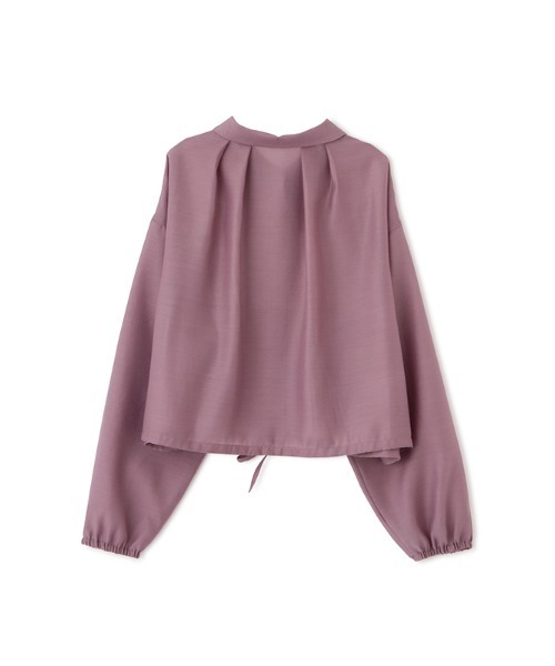 CHAROL（シャロル）の「ドロストヘムシアーシャツ（シャツ/ブラウス・レディース・パープル/ホワイト・FREE）」の10枚目の写真