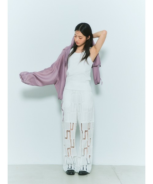 【セール】ドロストヘムシアーシャツ（シャツ/ブラウス）｜CHAROL（シャロル）