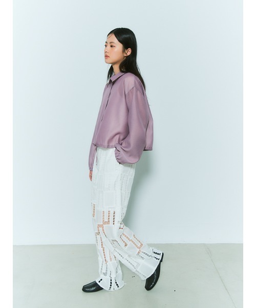 【セール】ドロストヘムシアーシャツ（シャツ/ブラウス）｜CHAROL（シャロル）