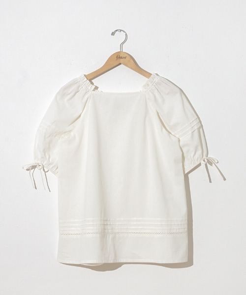 flower（フラワー）の「サマリーチュニック（チュニック・レディース・ブラック/ホワイト・FREE）」の3枚目の写真