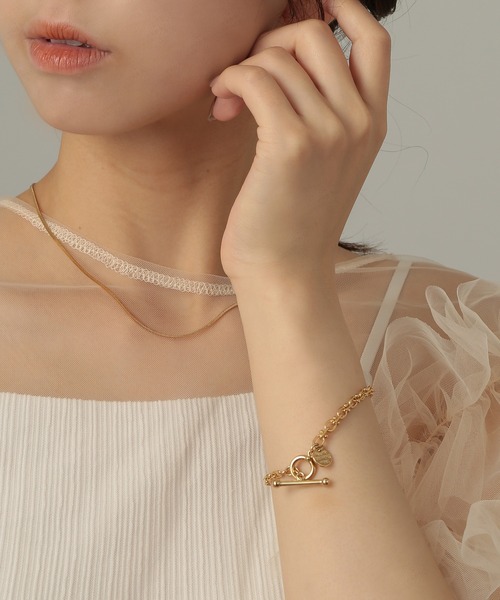 PHILIPPE AUDIBERT（フィリップ オーディベール）の「【PHILIPPE AUDIBERT】Alba bracelet ブレスレット ゴールド BRS5826（ブレスレット・レディース・ゴールド・FREE）」の4枚目の写真