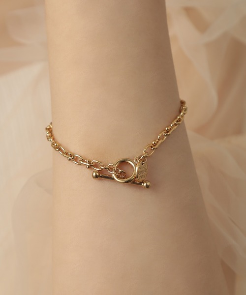 PHILIPPE AUDIBERT（フィリップ オーディベール）の「【PHILIPPE AUDIBERT】Alba bracelet ブレスレット ゴールド BRS5826（ブレスレット・レディース・ゴールド・FREE）」の3枚目の写真