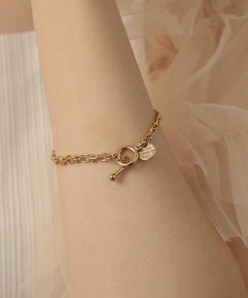 PHILIPPE AUDIBERT（フィリップ オーディベール）の「【PHILIPPE AUDIBERT】Alba bracelet ブレスレット ゴールド BRS5826（ブレスレット・レディース・ゴールド・FREE）」の2枚目の写真