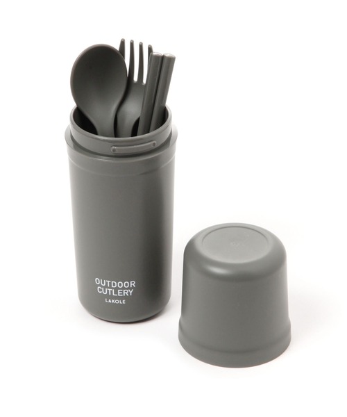 LAKOLE（ラコレ）の「【OUTDOOR】カトラリーセット / 113675（カトラリー・レディース・カーキ/ブラック/アイボリー・FREE）」の5枚目の写真