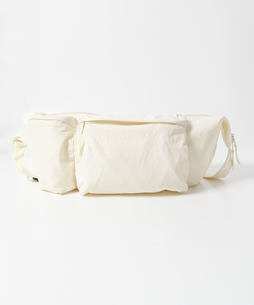 KBF（ケイビーエフ）の「アウトポケットショルダーBAG（ショルダーバッグ・レディース・ネイビー/イエロー/アイボリー・ONE）」の17枚目の写真