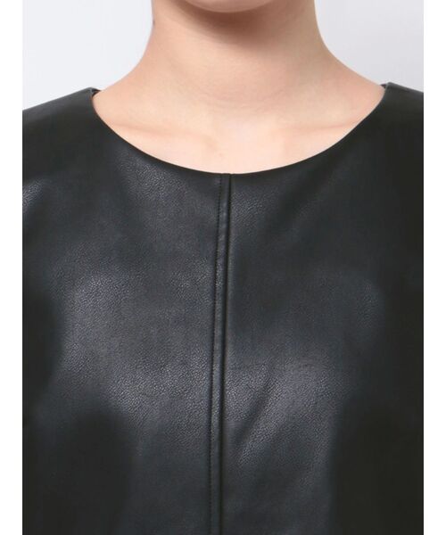 EMODA(エモダ)の「Aラインフェイクレザーワンピース(ワンピース・レディース・グレー/ブラック/キャメル・FREE)」の21枚目の写真