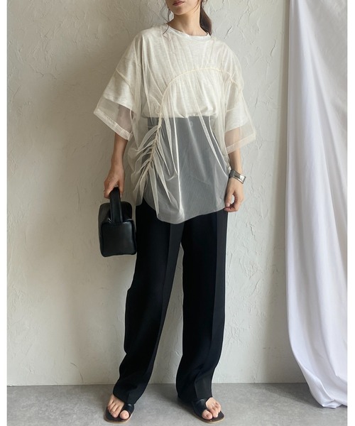 ZAFUL 半袖 アシンメトリー ベーシック Tシャツ【送料込み】 楽天市場】アシンメトリービッグTシャツ メンズ [M便 1/1] t