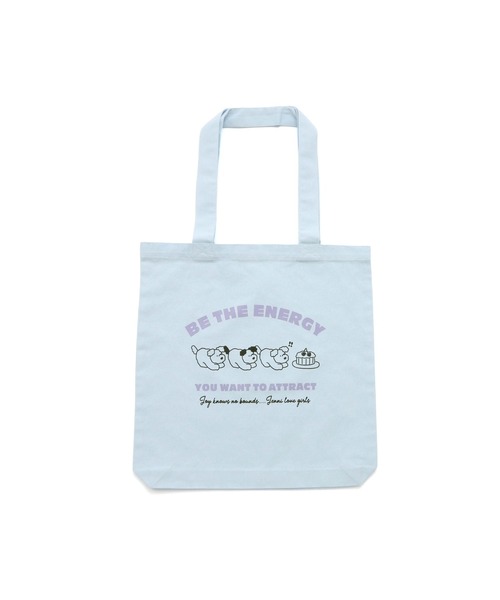 JENNI love（ジェニィラブ）の「【A4サイズ収納可】デイリートートバッグ（トートバッグ・キッズ・ブラック/サックスブルー/ピンク・F）」の3枚目の写真