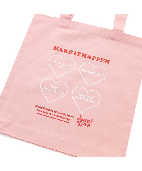 JENNI love（ジェニィラブ）の「【A4サイズ収納可】デイリートートバッグ（トートバッグ・キッズ・ブラック/サックスブルー/ピンク・F）」の9枚目の写真