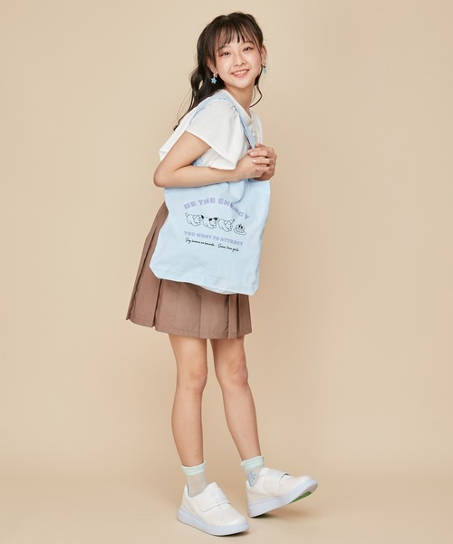 JENNI love（ジェニィラブ）の「【A4サイズ収納可】デイリートートバッグ（トートバッグ・キッズ・ブラック/サックスブルー/ピンク・F）」の20枚目の写真